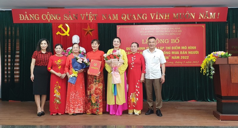 Thành lập mô hình thí điểm phòng, chống mua bán người tại phường Hồng Gai