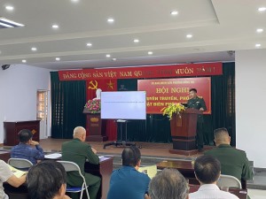 Hội nghị phổ biến, giáo dục pháp luật về Luật Biên phòng Việt Nam năm 2022