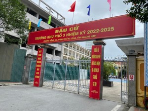 Phường Hồng Gai sẵn sàng cho ngày bầu cử Trưởng khu phố nhiệm kỳ 2022 - 2025