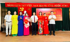 Đảng ủy Phường Hồng Gai tổ chức Lễ công bố Quyết định thành lập  Chi bộ Trạm Y tế phường Hồng Gai