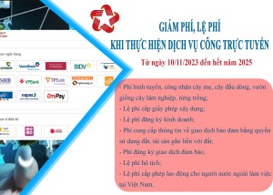 Bắt đầu từ ngày 10/11/2023, một số khoản phí, lệ phí khi thực hiện TTHC qua dịch vụ công trực tuyến trên địa bàn tỉnh Quảng Ninh sẽ được giảm.