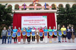 Khai mạc giải kéo co Giáo viên và Cha mẹ học sinh trường Văn Lang kỉ niệm 41 năm ngày Nhà giáo Việt Nam (20/11/1982 – 20/11/2023)