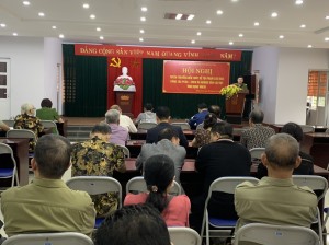 Ủy ban nhân dân phường Hồng Gai  tổ chức hội nghị tuyên truyền kiến thức pháp luật về tội phạm lừa đảo; công tác phòng cháy chữa cháy và cứu nạn cứu hộ, hướng dẫn cài đặt ứng dụng VneID