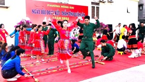 Phường Hồng Gai sôi nổi các hoạt động Ngày hội đoàn kết – Thắm tình quân dân năm 2024.