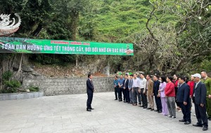 Phường Hồng Gai tổ chức phát động “Tết trồng cây đời đời nhớ ơn Bác Hồ” Xuân Giáp Thìn 2024.