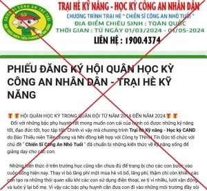 Cảnh báo lừa đảo tạo các tài khoản trên MXH Facebook và sử dụng các hình ảnh của Công an, quân đội, nhân viên hàng không để mạo danh