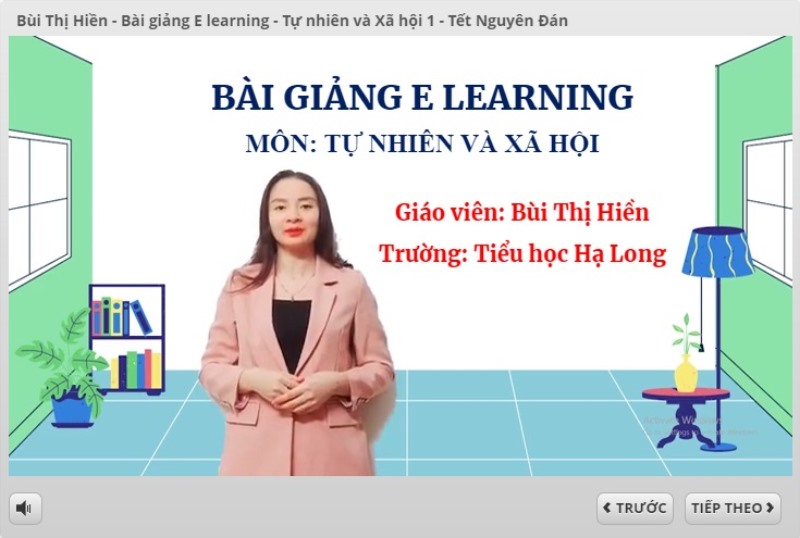 Trường Thiểu học Hạ Long thúc đẩy chuyển đổi số trong nhà trường thông qua cuộc thi Thiết kế bài giảng điện tử năm học 2024- 2025