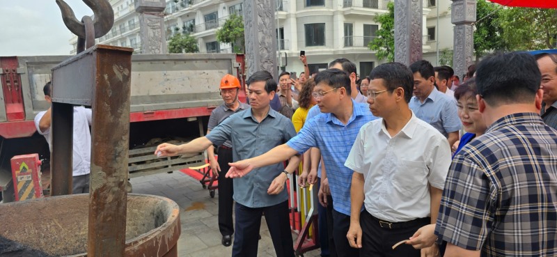 Khởi công đúc tượng Trần Hưng Đạo và Nguyên Từ Quốc Mẫu  tại Đền Đức Ông Trần Quốc Nghiễn 